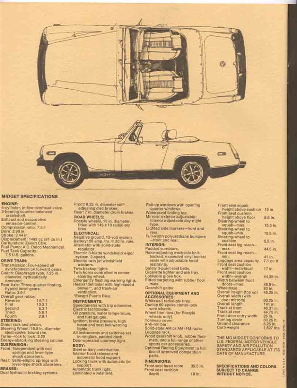 Find The Golden Age Of Sports Cars Mg Mgb Midget Sales Booklet In Dallas Texas United