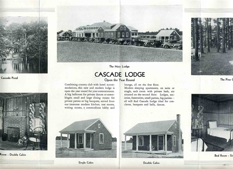 Cascade Lodge And Cabins Brochure Saco Maine 1930 S Ebay