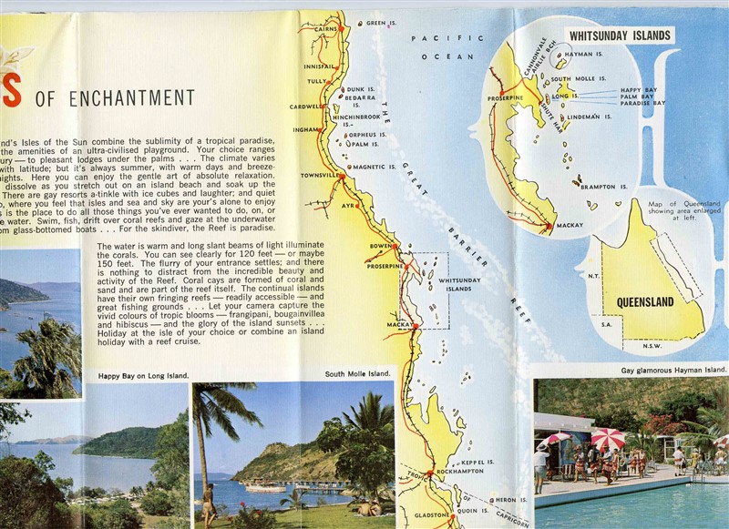 Queensland Great Barrier Reef Brochures and Hayman Island