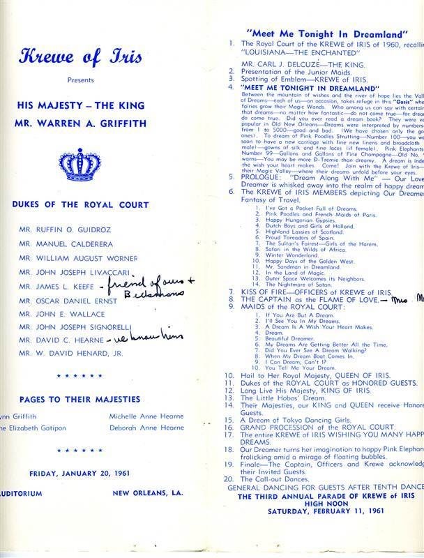 Rhine Cruise 1965 @ Invitation Menu Vintage INTERNATIONAL COUNCIL of NURSES