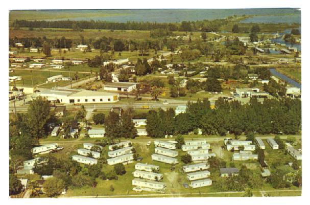 clewiston trailer park postcard clewiston florida