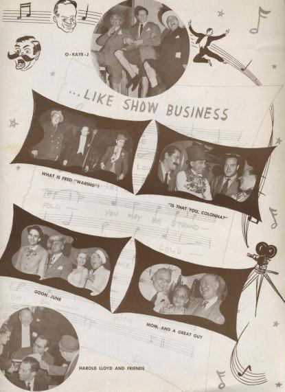 Funzapoppin Souvenir Program Olsen & Johnson 1949