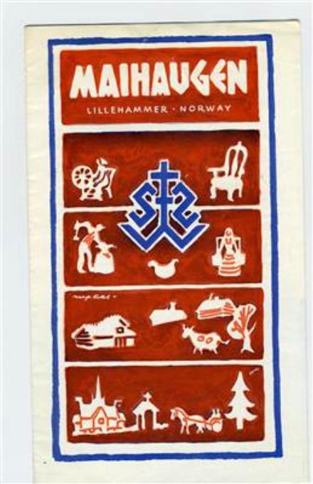 Maihaugen Lillehammer Norway Brochure Sandvig Collections 1970s